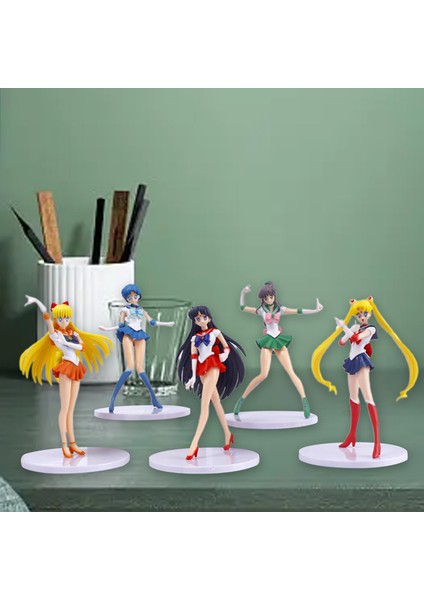 Childrenworld Sailor Şekil Sevimli Aksiyon Figürü Anime Bebek Modeli Oyuncak Süsleme (Yurt Dışından) indirimleri