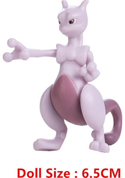 Pokemon Figürleri Karikatür Film Anime Figürü Mewtwo Charizard Latios Gengar Cep Canavar Aksiyon Oyuncak Modeli Çocuk Hediyeler (Yurt Dışından) modelleri