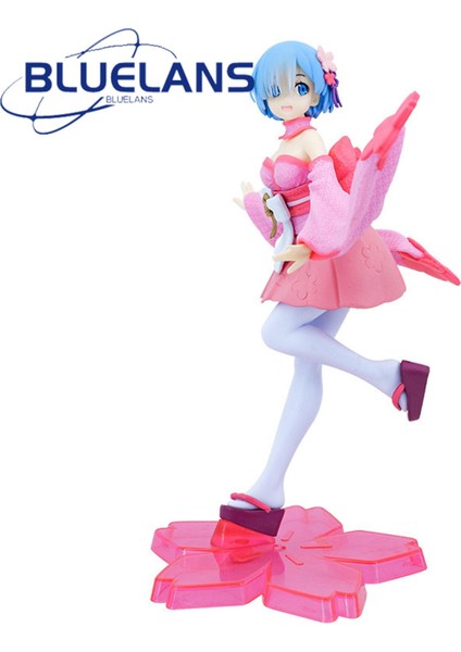 Anime Rem Model Kimono Sıfırdan Farklı Bir Dünyada Yaşam Aksiyon Figürü (Yurt Dışından)