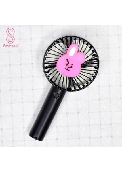 K-Pop Bts Taşınabilir El Tipi USB Şarj Edilebilir 3 Hız Modu Masaüstü Soğutma Fanı (Yurt Dışından) indirimleri