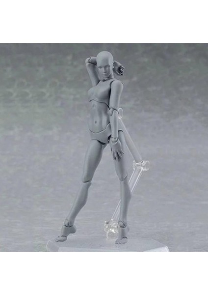 13 cm Aksiyon Oyuncakları Sanatçı Hareketli Erkek Kadın Ortak Şekil Pvc Vücut Figürleri Modeli Manken Sanat Kroki Beraberlik Heykelcik (Yurt Dışından)