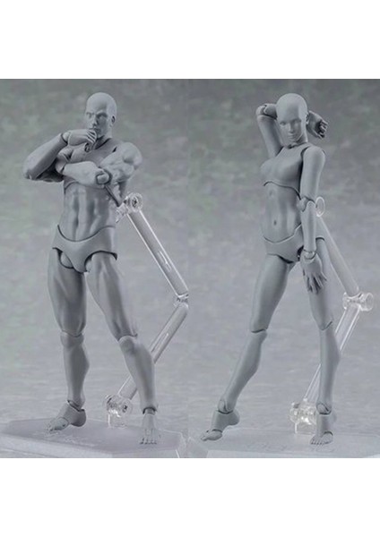 13 cm Aksiyon Oyuncakları Sanatçı Hareketli Erkek Kadın Ortak Şekil Pvc Vücut Figürleri Modeli Manken Sanat Kroki Beraberlik Heykelcik (Yurt Dışından) indirimleri