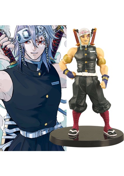 Model Oyuncak Dekoratif Zarif Görünüm Pvc Uzui Tengen Anime Aksiyon Modeli Masaüstü Için (Yurt Dışından) modelleri