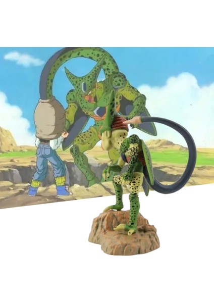 Şekil Modeli Canlı Renk Süper Saiyan Saru Anime Şekil Model Oyuncak (Yurt Dışından) indirimleri