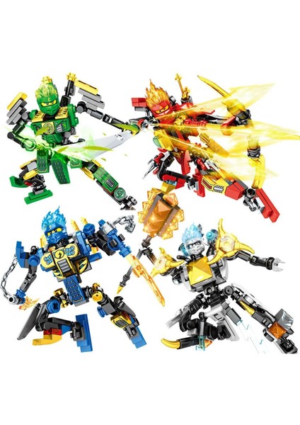 Ninja Lloyd Savaş Zırhı Mech Mini Model Aksiyon Figürü Yapı Taşları Uyumlu Legoboys Teknik Anime Şehirler Çocuk Oyuncakları Hediyeler (Yurt Dışından)