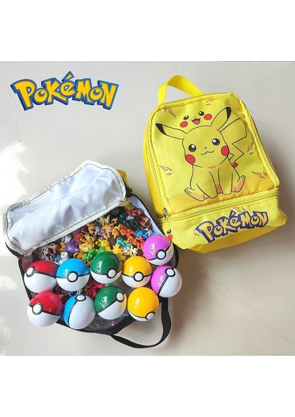 Pokemon Gitmek Aksiyon Figürü Karikatür Okul Çantası Figuras Oyuncak Koleksiyonu Pikachu Anime Modeli Pokeball Bebek Çocuk Çocuk Hediye (Yurt Dışından) fiyatları