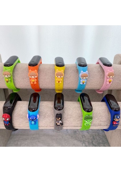 Çocuk Dijital Elektronik Saat Oyuncak Pokemon Mickey Mouse Marvel Örümcek Adam Karikatür Figürü Moda Silikon Bileklik Çocuk Oyuncakları (Yurt Dışından) indirimleri
