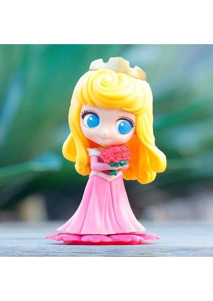 2022 Yeni 9cm Q Posket Tatlım Cinderella Alice Tinker Bell Pvc Anime Sevimli Bebek Koleksiyon Model Oyuncak Doğum Günü Noel Hediyesi (Yurt Dışından) fiyatları