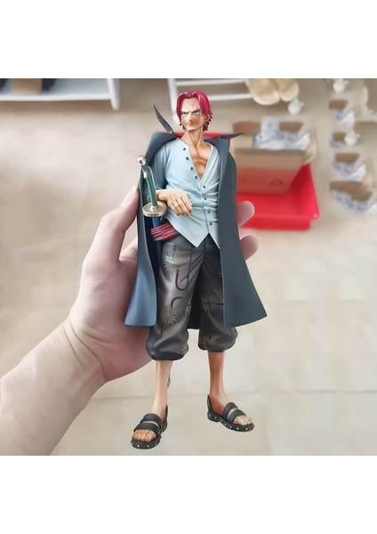 Anime Tek Parça Banpresto Chronicle Usta Yıldız Plece Shanks Aksiyon Figürü 26 cm Pvc Koleksiyon Model Oyuncaklar Hediyeler (Yurt Dışından) fiyatları