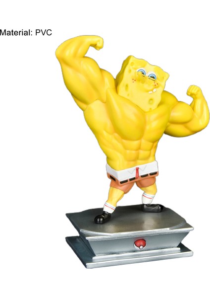 Model Oyuncak Geniş Uygulama Zarif Görünüm Pvc Anime Kas Masaüstü Için Spongebob Squarepants Şekil (Yurt Dışından)