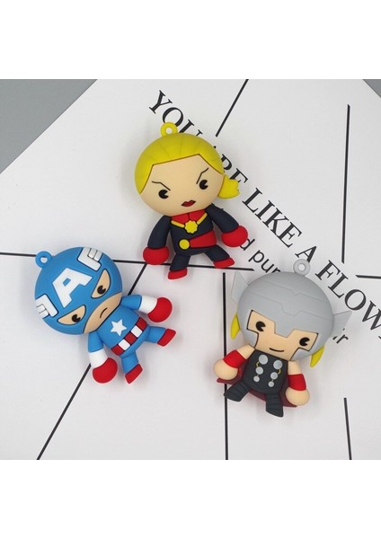 Disney Marvel Örümcek Adam Hulk Kaptan Amerika Aksiyon Figürü Demir Adam Örümcek Adam Disney Modeli Mini Oyuncaklar 6.5 cm Pvc Şekil Çocuklar Hediyeler (Yurt Dışından) modelleri