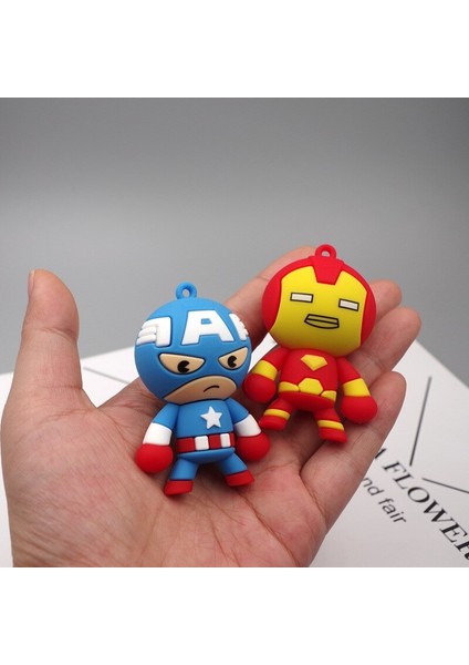 Disney Marvel Örümcek Adam Hulk Kaptan Amerika Aksiyon Figürü Demir Adam Örümcek Adam Disney Modeli Mini Oyuncaklar 6.5 cm Pvc Şekil Çocuklar Hediyeler (Yurt Dışından) indirimleri