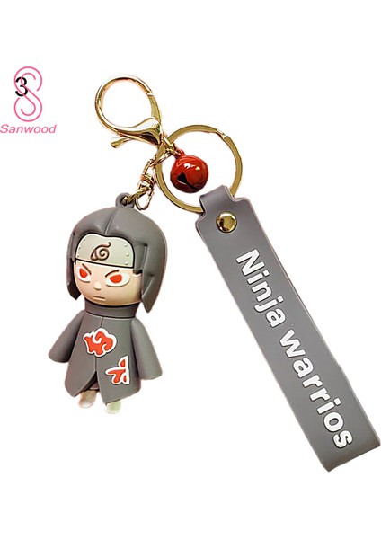 Anime Ninja Savaşçı Naruto Sasuke Jiraiya Itachi Uchiha Şekil Kolye Anahtarlık (Yurt Dışından) fiyatları