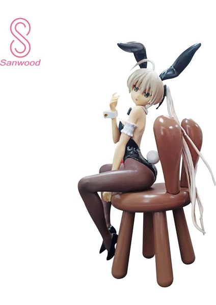 Tavşan Kız Figürü Heykelcik Kasugano Sora Action Figure Modeli (Yurt Dışından)