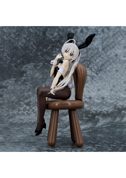 Tavşan Kız Figürü Heykelcik Kasugano Sora Action Figure Modeli (Yurt Dışından)