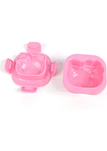 2022 Hello Kitty Japon Tarzı Sevimli Kedi Şeklinde Uygun Pirinç Topu Kalıp Karikatür Kawaii Suşi Kalıp Çocuk Öğle Yemeği Şeklinde Pirinç Topu (Yurt Dışından) fiyatları
