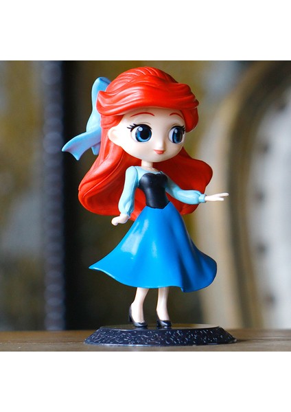 Posket Prenses Büyük Gözler Mulan Ariel Arale Belle Pamuk Prenses Elsa Anna Cinderella Sofia Rapunzel Yasemin Qposket Şekil Oyuncaklar (Yurt Dışından) indirimleri