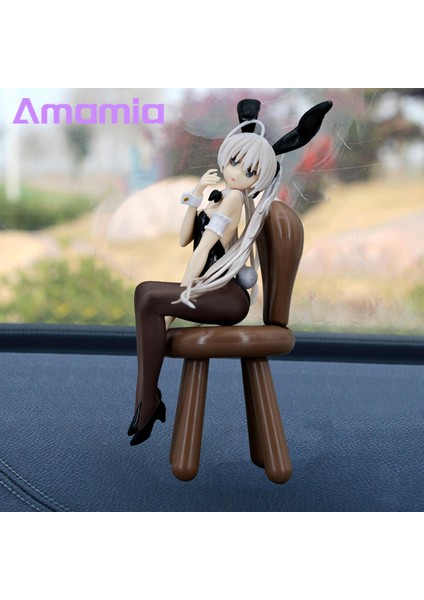 Amamia Kasugano Sora Model Oturma Pozisyonu Anime Yosuga No Sora Tavşan Kız Süsleme (Yurt Dışından) modelleri