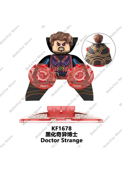 Marvel Süper Kahraman Doktor Strange Multiverse Of Madness Mini Aksiyon Figürleri Tuğla Yapı Taşları Klasik Film Model Oyuncaklar Hediye (Yurt Dışından) modelleri