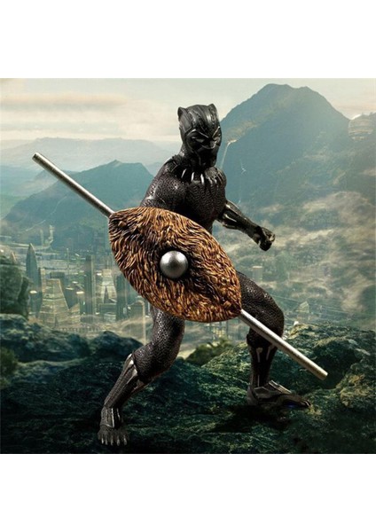 Bir:12 Marvel Avengers Kolektif Kara Panter Süper Kahraman 6.5 (Yurt Dışından)