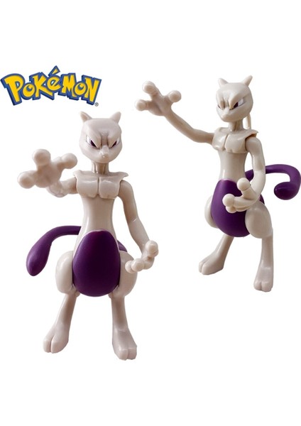 13CM Pokemon Mewtwo Figürleri Modeli Oyuncak Kawaii Karikatür Anime Pokémon Aksiyon Figürü Bebek Çocuklar Kız Doğum Günü Hediyesi Oyuncaklar (Yurt Dışından) fiyatları