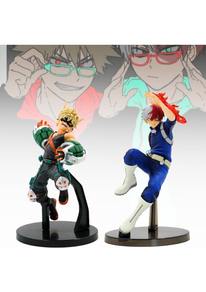 Aksiyon Modeli Todoroki Bakugou Katsuki Şekil Pvc Çocuklar Için My Hero Ekran Kalıp (Yurt Dışından) indirimleri