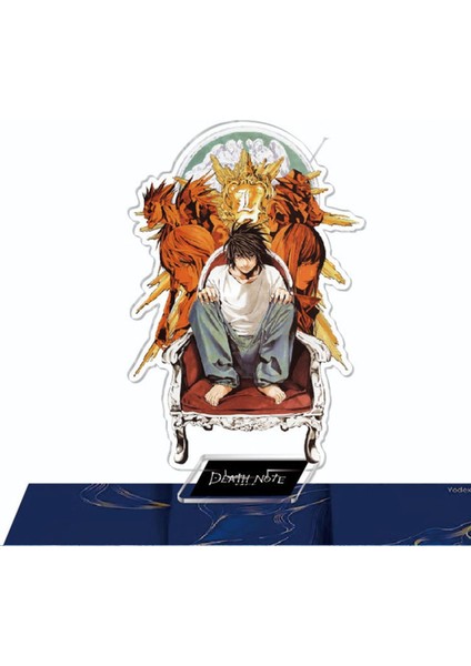 Death Note Anime Figürü Lawliet L Yagami Işık Aksiyon Figürleri Akrilik Standı Modeli Masa Dekorasyon Anime Severler Doğum Günü Hediyesi (Yurt Dışından)