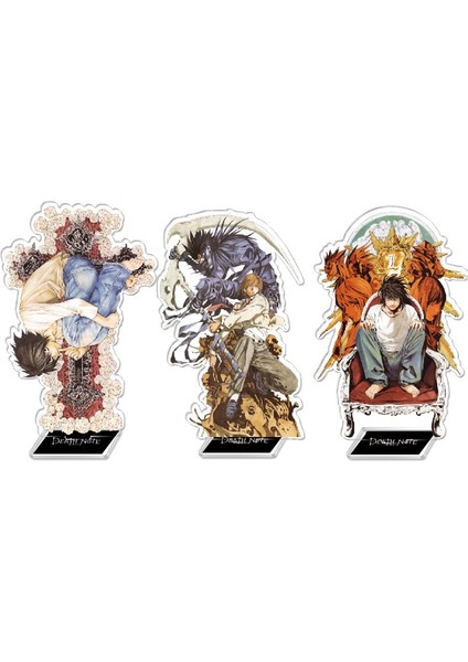Death Note Anime Figürü Lawliet L Yagami Işık Aksiyon Figürleri Akrilik Standı Modeli Masa Dekorasyon Anime Severler Doğum Günü Hediyesi (Yurt Dışından) fiyatları