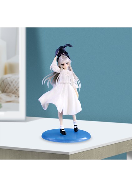 Aksiyon Figürü Sevimli Kız Beyaz Elbiseli Kız Yosuga No Sora Şekil Oyuncak (Yurt Dışından) modelleri