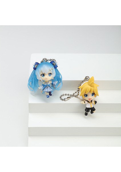Hatsune Miku Anahtarlık 4 cm Anime Figürü Süper Sevimli Anahtarlık Kızlar Için Kawaii Hediye Çocuklar Anahtar Zincirleri Sırt Çantaları Için Doğum Günü Hediyeleri (Yurt Dışından) modelleri