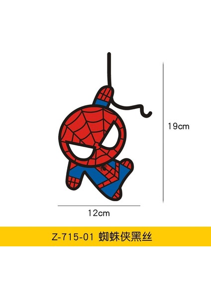Marvel Karikatür Örümcek Adam Kawaii Araba Çıkartmaları Aksiyon Figürü Çizik Çıkartmalar Anime Figürü Çıkartmalar Komik Araba Çıkartmaları Oyuncaklar Hediyeler (Yurt Dışından)