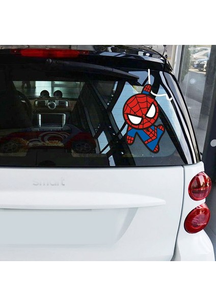 Marvel Karikatür Örümcek Adam Kawaii Araba Çıkartmaları Aksiyon Figürü Çizik Çıkartmalar Anime Figürü Çıkartmalar Komik Araba Çıkartmaları Oyuncaklar Hediyeler (Yurt Dışından)