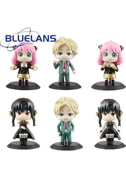 Ailesi Figürü Canlı Ifade Anime Figürü Modeli Sevimli Bebek Anya Figürü (Yurt Dışından)