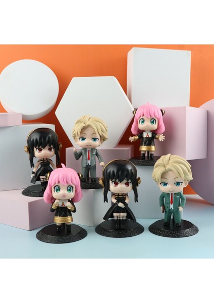 Ailesi Figürü Canlı Ifade Anime Figürü Modeli Sevimli Bebek Anya Figürü (Yurt Dışından) fırsatları
