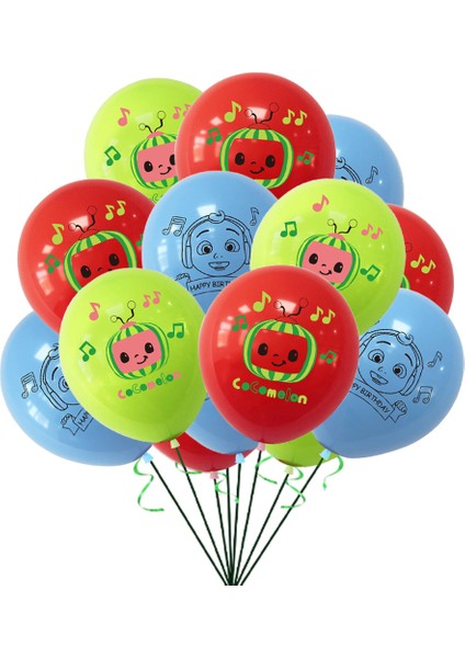 1 Takım Cocomelon Parti Malzemeleri Cocomelon Çıkartmalar Balonlar Kek Topper Doğum Günü Afiş Bebek Duş Çocuklar Doğum Günü Partisi Dekoru (Yurt Dışından) fırsatları