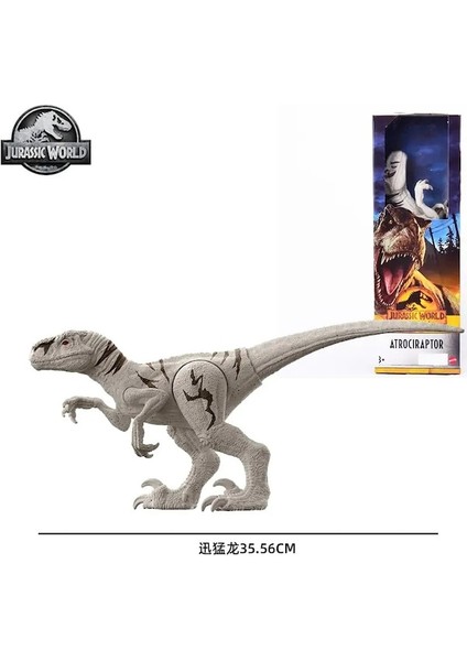 HMK79-JURASSIC Dünya Oyuncakları GWT54 Dominion Edmontosaurus Pyroraptor Atrociraptor Spinosaurus Pteranodon Dinozor Aksiyon Figürü Oyuncakları (Yurt Dışından)