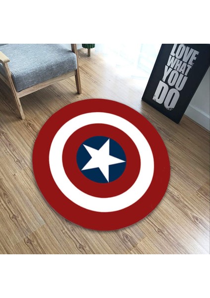 Yenı 60 cm Dairesel Marvel Avengers Peluş Halı Demir Adam Batman Örümcek Adam Halı Mat Pamuk Noel Hediyesi Oyuncaklar Çocuklar Için (Yurt Dışından) fırsatları