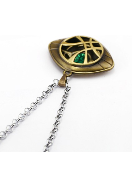 Disney Marvel Avengers Doktor Garip Göz Dönebilen Kolye Kolye Metal Aksiyon Figürü Anime Koleksiyonu Heykelcik Oyuncak Modeli (Yurt Dışından) fırsatları