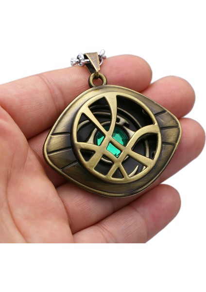 Disney Marvel Avengers Doktor Garip Göz Dönebilen Kolye Kolye Metal Aksiyon Figürü Anime Koleksiyonu Heykelcik Oyuncak Modeli (Yurt Dışından) indirimleri