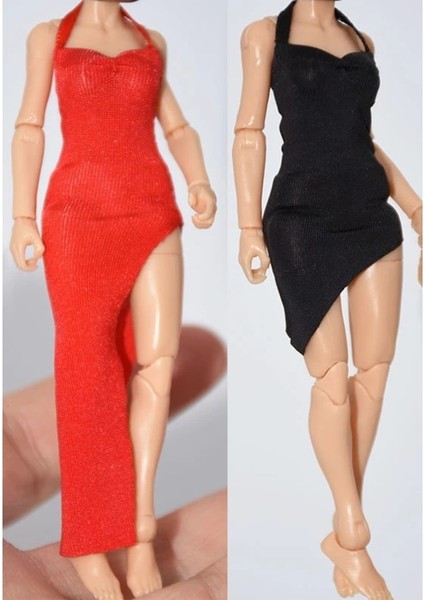 Çorap 1-3.75 Inç 1/18 Ölçekli Kadın Kıyafetleri Elbise Yüksek Yarık Elbise Yüksek Çorap Tabanca Kılıfı Fit Aksiyon Figürü Bebek (Yurt Dışından)
