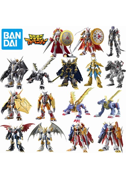 Stokta Bandai Digimon Macera Alphamon Savaş Greymon Omegamon Beelzebumon Garurumon Anime Aksiyon Figürleri Model Oyuncaklar (Yurt Dışından) fiyatları