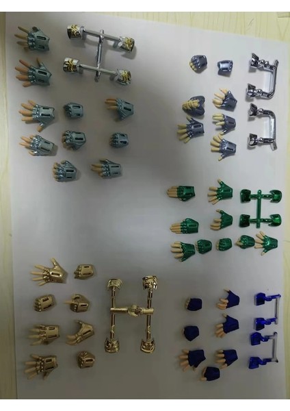 Draconis-Gt Model Demir Ayak, El, Saint Seiya, Draco, Andromeda, Phoenix, Pegasus ve Birdsong (Yurt Dışından)