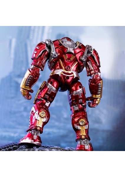【rongcai】 Avengers Demir Adam Hulk LED Işık Şekil Mainan Trafo Döküm Anime Çocuk Oyuncakları Marvel Aksiyon Figürleri Oyuncak Şeyler Heykelcik (Yurt Dışından) fırsatları
