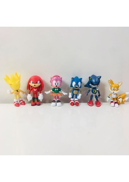 6 Adet Sonic Kirpi Oyuncak Figürü Oyuncaklar Çizgi Film Karakteri Bebek Modeli Çocuk Çocuklar Için (Yurt Dışından) indirimleri
