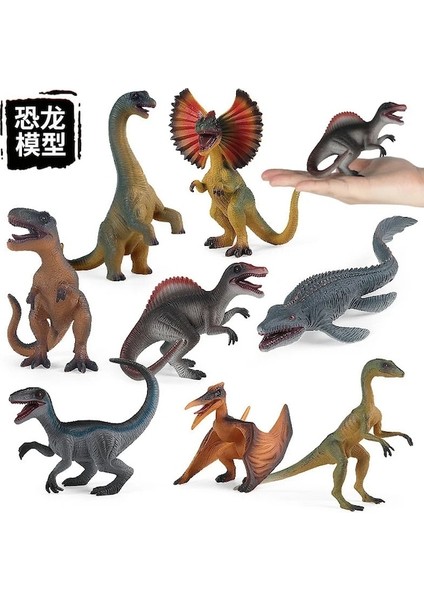 8 Adet Dinosaur-M-8pcs/jurassic Dinozor Simülasyon Modeli Oyuncak Hayvanlar Mini Oda Dekor Boys Için Parti Iyilik Plastik Dinozor Oyuncaklar Çocuklar Için 2-4 (Yurt Dışından)