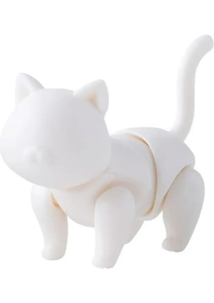 P-6cm Orijinal Bebek 7 Eklemler Kedi Bebek Oyuncak Yiyebilir Balık Kedi Güzel Pet Shop Hayvan Aksiyon Figürü Küçük Oyuncak Bebekler (Yurt Dışından)