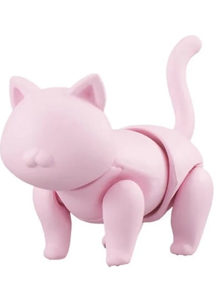 P-6cm Orijinal Bebek 7 Eklemler Kedi Bebek Oyuncak Yiyebilir Balık Kedi Güzel Pet Shop Hayvan Aksiyon Figürü Küçük Oyuncak Bebekler (Yurt Dışından)