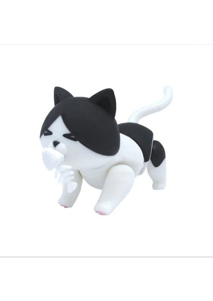 P-6cm Orijinal Bebek 7 Eklemler Kedi Bebek Oyuncak Yiyebilir Balık Kedi Güzel Pet Shop Hayvan Aksiyon Figürü Küçük Oyuncak Bebekler (Yurt Dışından)