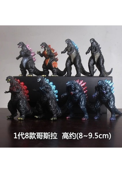 No.15-Godzilla Oyuncak Şekil Modeli Canavar King Kong Anime Aksiyon Figürleri Film Çevre Birimleri Oyuncak Koleksiyonu Karikatür Serin Süsler Hediyeler (Yurt Dışından)