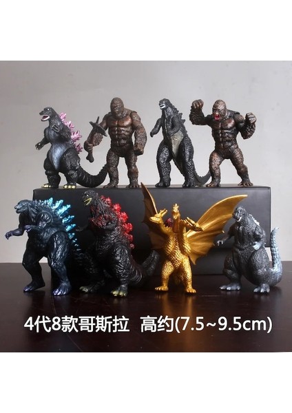 No.15-Godzilla Oyuncak Şekil Modeli Canavar King Kong Anime Aksiyon Figürleri Film Çevre Birimleri Oyuncak Koleksiyonu Karikatür Serin Süsler Hediyeler (Yurt Dışından)